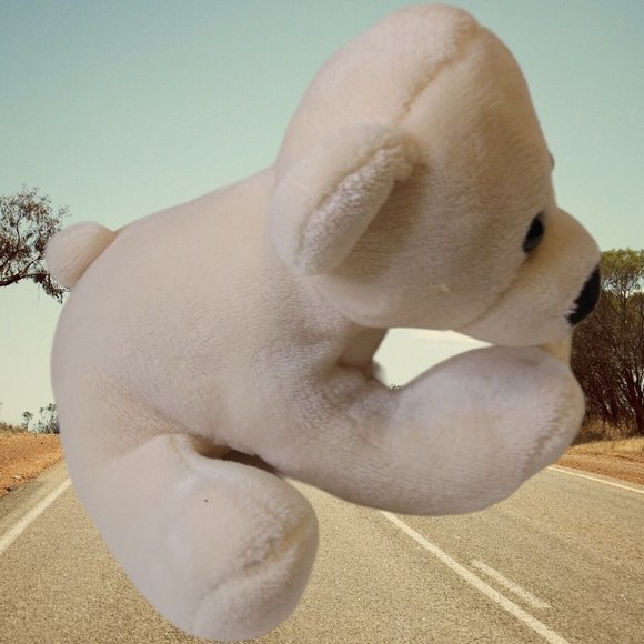 FIESTA TEDDY BEAR BABY  8" PLUSH with TAG - Picture 14 of 16